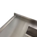 Ver imagem 6 de Pia Aço Inox Industrial 140x60x90 Cm Cuba Dupla Nortinox