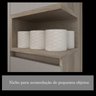 Gabinete para Banheiro com Espelheira Malbec  - 7