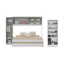 Ver imagem 5 de Quarto Infantil Modulado Bicama com Guarda-Roupa e Sapateira 3 Portas Pulse Multimóveis MP4852