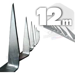 12m cerca para muro arame farpado cortante - 12 metros - 1