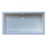 Nicho em Porcelanato Branco para Banheiro 64x32 - 4