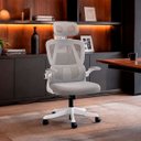 Ver imagem 1 de Cadeira Presidente Legacy Ergonômica Tela Mesh Apoio Cabeça até 120kg Cinza