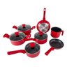 Conjunto Panela Indução Cerâmico Fogão Pratic Cook 10pç Mimo - 8