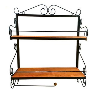 Porta Condimentos Rústico em Ferro:preto