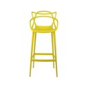 Ver imagem 5 de Kit 2 Banquetas Altas Alegra Espresso Móveis Amarelo