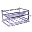 Ver imagem 1 de Suporte para Churrasco Fast Gourmet Luxo com 5 Espetos e Grelha Sal05