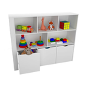 Ver imagem 4 de Estante Infantil para Carrinhos Ada 100% Mdf (brinquedoteca)