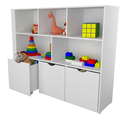 Ver imagem 3 de Estante Infantil para Carrinhos Ada 100% Mdf (brinquedoteca)