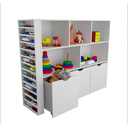 Ver imagem 2 de Estante Infantil para Carrinhos Ada 100% Mdf (brinquedoteca)