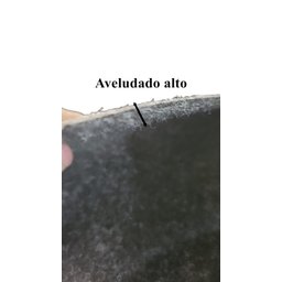 Carpete Forração Forro Alto Aveludado Resinado Venda M² Grafite - 4
