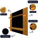 Ver imagem 5 de Painel para TV até 85 Polegadas com Led Ripado 3 Gavetas Primor 229cm Gelius