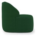 Ver imagem 4 de Poltrona Organica Decorativa Eloa Boucle Verde - Londrilar