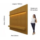 Ver imagem 2 de Painel para TV até 75 Polegadas Ripado com Led 184cm Nobre 
