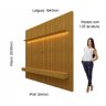 Painel para TV até 75 Polegadas Ripado com Led 184cm Nobre  - 2