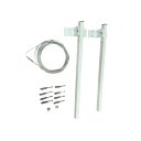 Ver imagem 6 de Varal Roupa Aluminio Articulado Dobravel Alta Qualidade:brilhante