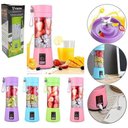 Ver imagem 1 de Mini Liquidificador Portátil 380Ml 10W Bivolt - Rosa