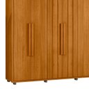 Ver imagem 6 de Guarda Roupa Casal 230cm com 6 Portas Barok Cinamomo Z10 - Mpozenato