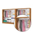 Ver imagem 6 de Closet Casal Duplo Dubai 06 Portas 06 Gavetas com Espelho Plus Carioca Móveis