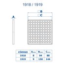 Ver imagem 2 de Grelha Quadrada com Caixilho 15x15cm Cromada Fani 1919 Cr