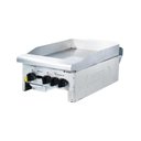 Ver imagem 4 de Chapa Americana Profissional 45cm a Gás 18mm Lisa Inox com Pé CGP45 - Venâncio