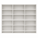 Ver imagem 3 de Conjunto Cozinha 3 Peças 12 Portas 9 Prateleiras 252cm AC4005 Branco - Decibal Móveis