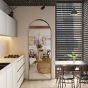 Ver imagem 1 de Espelho Corpo Inteiro Retrô 150x60cm Vitral Rei dos Vidros