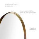 Ver imagem 3 de Espelho Corpo Inteiro Retrô 150x60cm Vitral Rei dos Vidros