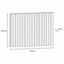 Ver imagem 4 de Painel Ripado para TV até 60 Polegadas 158cm Gemini Casa D