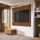 Ver imagem 1 de Painel Ripado para TV até 60 Polegadas 158cm Gemini Casa D