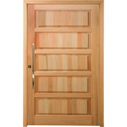 Porta Pivotante Maciça 214x107cm Eucalipto PP01 Cruzeiro Portas - 3