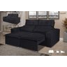 Sofa Retratil Beatriz 1.95m – Preto - 2