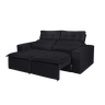 Sofa Retratil Beatriz 1.95m – Preto - 1