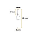 Ver imagem 3 de Fresa Tupia Manual Haste 6 mm Corte 5 x 15 mm Videa Integral