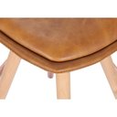 Ver imagem 5 de Banqueta Eames Magis Metallic Courino Marrom Base Aço 100cm - 47350