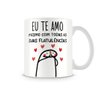 Caneca meme flork te amo mesmo com suas flatulências - 1