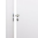 Ver imagem 5 de Kit Porta de Madeira Decorada 215x74cm com Batente de MDF 16cm Cantareira MGM Abertura Esquerda Bran