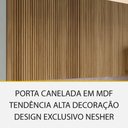 Ver imagem 4 de Cozinha Modulada 5 Peças 8 Portas 7 Gavetas Ripado Rainha 100 Mdf