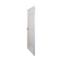 Ver imagem 3 de Kit Porta de Madeira Decorada 212x65cm com Batente de Aluminio 3,6cm Gáucha MGM Abertura Direita Branco