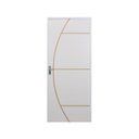 Ver imagem 1 de Kit Porta de Madeira Decorada 212x65cm com Batente de Aluminio 3,6cm Gáucha Mgm