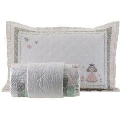 Cobreleito Solteiro Vida Bela 200 Fios Lara Kacyumara - 1