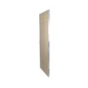 Ver imagem 3 de Kit Porta de Madeira Decorada 212x65cm com Batente de Aluminio 3,6cm Mantiqueira MGM Marrom/Carvalho Alpha