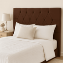 Ver imagem 1 de Cabeceira Casal King de Cama Box Estofada Eliana 195 Cm Veludo