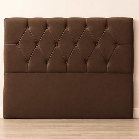 Cabeceira Casal King de Cama Box Estofada Eliana 195 cm Veludo