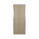 Ver imagem 1 de Kit Porta de Madeira Decorada 212x75cm com Batente de Aluminio 3,6cm Mantiqueira MGM Marrom/Carvalho Alpha