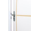 Ver imagem 5 de Kit Porta de Madeira Decorada 212x75cm com Batente de Aluminio 3,6cm Gáucha MGM Abertura Direita Branco