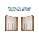Ver imagem 5 de Guarda-Roupa Modulado 5 Portas 2 Gavetas 2 Peças Infinity+