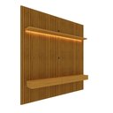 Ver imagem 2 de Estante Home Impressão Ripada para TV até 75 Polegadas com Led 179,2cm Requinte Gelius Móveis