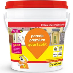 Impermeabilizante Parede Premium Branco 18 Kilos - 0464.00000.0018BA - QUARTZOLIT - 1