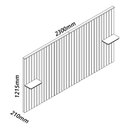 Ver imagem 4 de Cabeceira Casal Box 2 Prateleiras 230cm Nobre 