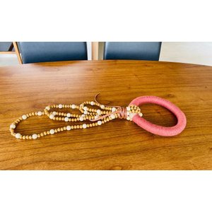 Decoração Colar de Mesa Najia Elo Sisal Terracota